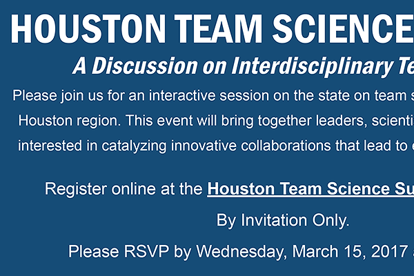 Houston Team Science Summit